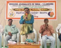 జర్నలిస్టుల ఐక్యతకు ప్రాధాన్యం, రావికంటి శ్రీనివాస్ 