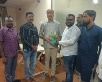 ఎమ్మెల్యే ను కలిసిన రూరల్ తహసీల్దార్ హకిమ్ 