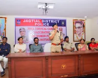 మహిళా పోలీసుల ఆరోగ్య రక్షణ కు జిల్లా పోలీసుల ప్రత్యేక చొరవ జిల్లా ఎస్పీ అశోక్ కుమార్ 