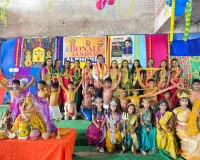 అల్పోర్స్ మల్యాల లో ఘనంగా ముందస్తు బోనాల ఉత్సావం 