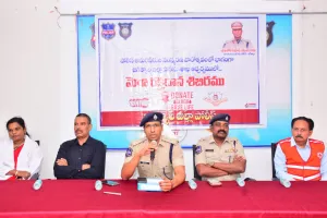 రక్తదానానికి ప్రతి ఒకరు ముందుకు రావాలి, ఎస్పీ అశోక్ కుమార్ 