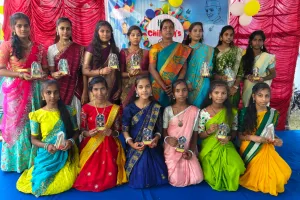 కృష్ణవేణి లో ఘనంగా బాలల దినోత్సవం 