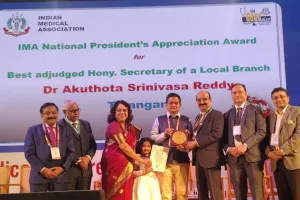 జాతీయ వేదిక పై జగిత్యాల వైద్యులకు గర్వకారణం 