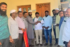 సర్పంచ్, ఉపసర్పంచ్ లకు సన్మానం 