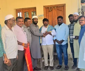 సర్పంచ్, ఉపసర్పంచ్ లకు సన్మానం 