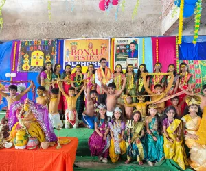 అల్పోర్స్ మల్యాల లో ఘనంగా ముందస్తు బోనాల ఉత్సావం 